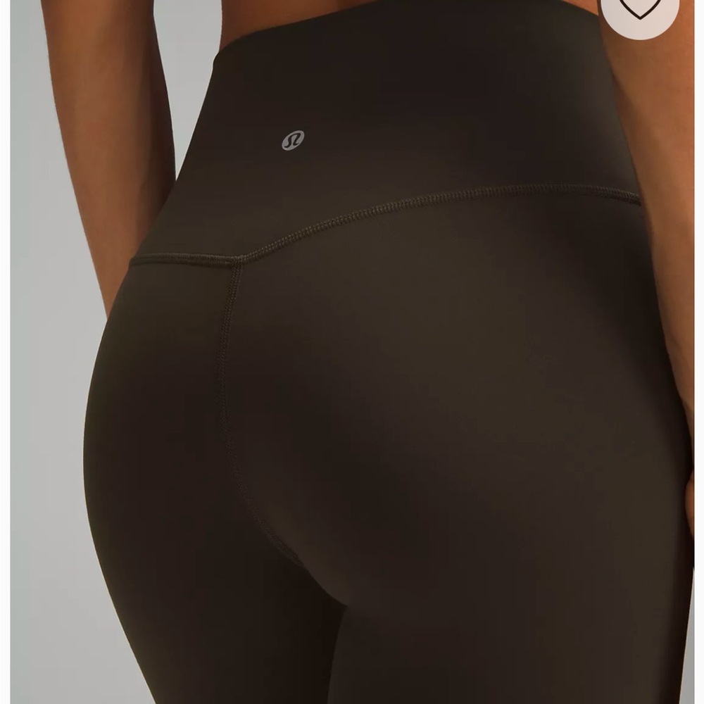 lululemon Align™ High-Rise Pant 28" DARK OLIVE - Picture 4 of 7